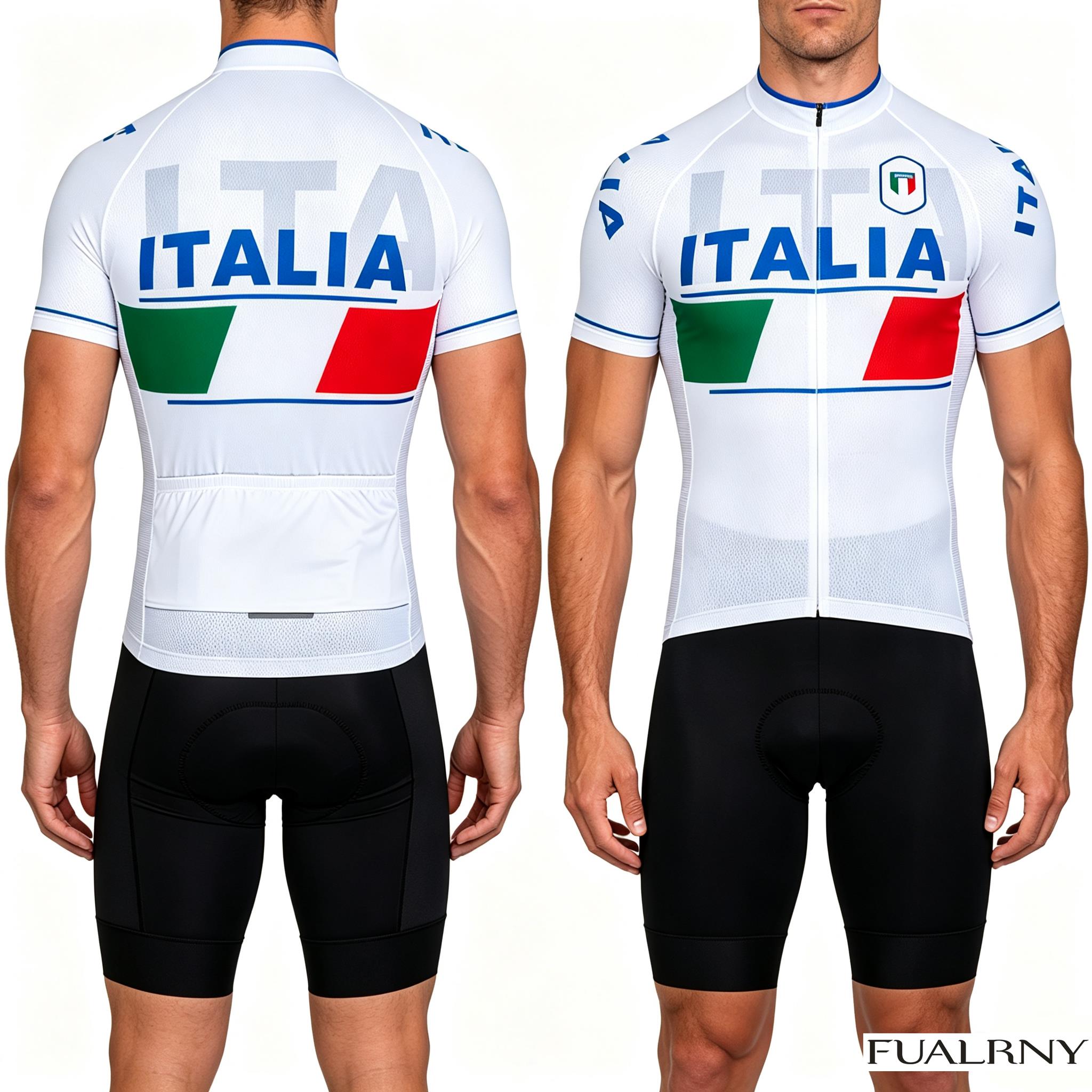 Cycling Gear Jersey - ITALIA Summer Cycling Jersey Set Maillot